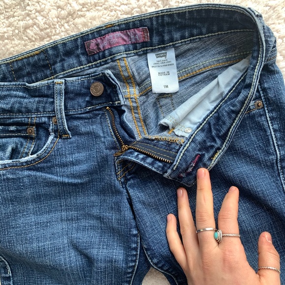 Levi blue jeans size 1 - Picture 6 of 8